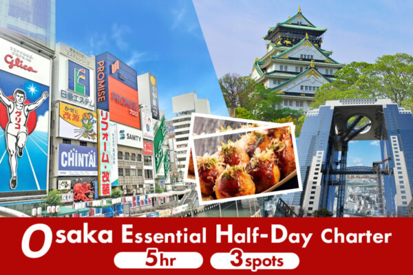 Osaka 5-Hour Private Charter from Osaka Hotel
